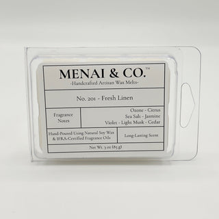 No. 201 – Fresh Linen Soy Wax Melts