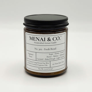No. 302 – Fresh Bread Soy Candle