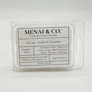 No. 303 - Vanilla & Cinnamon Soy Wax Melts