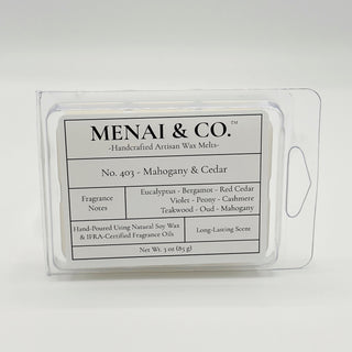 No. 403 - Mahogany & Cedar Soy Wax Melts