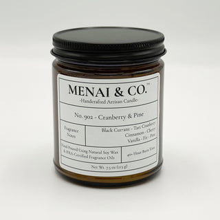 No. 902 - Cranberry & Pine Soy Candle