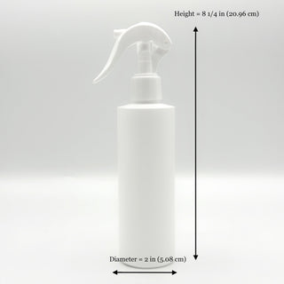 linen and room spray bottle white studio background centered